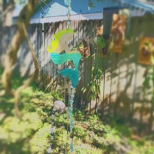 Mermaid Airplant Windchimes